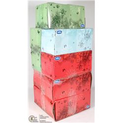 LOT OF 9 ROYAL ASSORTED KLEENEX BOXES