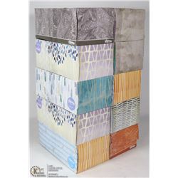 LOT OF 10 ASSORTED KLEENEX BOXES