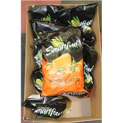 LOT OF 10 SMARTFOOD ASSORTED POPCORN BAGS