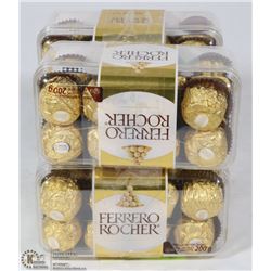 4 BOXES OF 200G FERRERO ROCHER CHOCOLATES