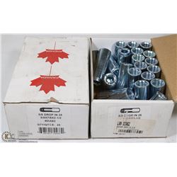 2 BOXES OF CANADA ANCHOR DROP IN ANCHORS