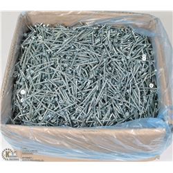 BOX OF PARTICLE BOARD SCREWS SIZE 8 X 2 4,000 PCS