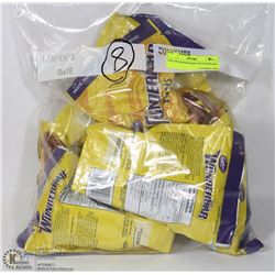 LOT OF 8 SNACK SIZE WUNDERBARS