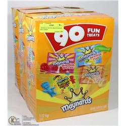 3 BOXES OF 90 FUN TREATS SNACK SIZE CANDY