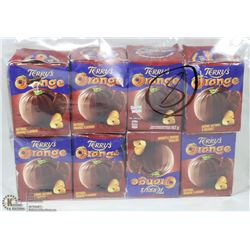 LOT OF 8 TERRYS ORANGE CHOCOLATE BARS