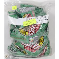 LOT OF 8 SEASONED SPITZ SUNFLOWER SEEDS