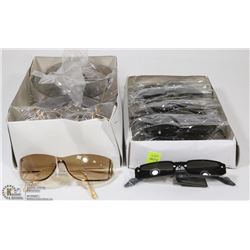 2 BOXES OF BRAND NEW SUNGLASSES