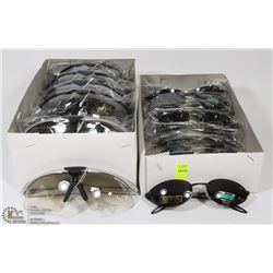 2 BOXES OF BRAND NEW SUNGLASSES