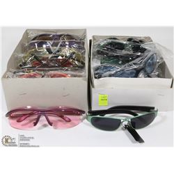 2 BOXES OF BRAND NEW SUNGLASSES