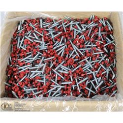 BOX OF POWER GRIP ROOFING SCREWS 10 X 1-1/2"