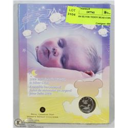 RCM 2006 SILVER TEDDY BEAR COIN