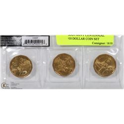 CANADIAN NAVY CENTENNIAL 1910-2010 DOLLAR COIN SET