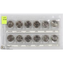 12 COIN CONFEDERATION (1867-1992) CANADIAN