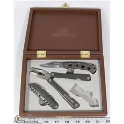 WINCHESTER GIFT SET - SWISS ARMY KNIFE, MULTI-TOOL