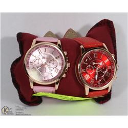 2 NEW GENEVA WATCHES