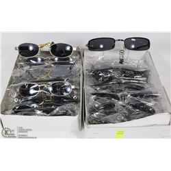 2 BOXES OF BRAND NEW SUNGLASSES