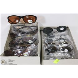 2 BOXES OF BRAND NEW SUNGLASSES