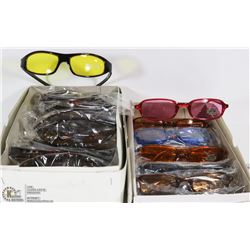 2 BOXES OF BRAND NEW SUNGLASSES