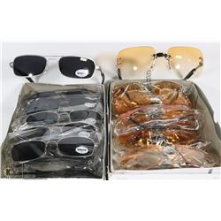 2 BOXES OF BRAND NEW SUNGLASSES