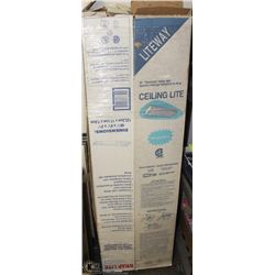 LOT OF  12 CEILING LITE LENS COVERS