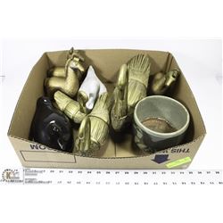 ESTATE COLLECTION OF DUCKS & HORSES.