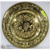 Image 1 : 20" ROUND BRASS WALL PLATE