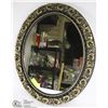 Image 1 : OVAL DECORATIVE MIRROR 20X24