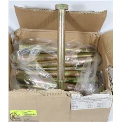 BOX OF 7/8" X 10" HEX HEAD CAP SCREWS