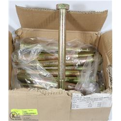 BOX OF 7/8" X 10" HEX HEAD CAP SCREWS