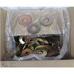 BOX OF 7/8" YELLOW FLAT WASHERS