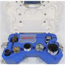 LENOX HOLE SAW KIT IN A CASE