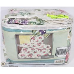 WOOLIES MOOSE FLANNEL DUVET SET, TWIN SIZE