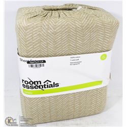 ROOM ESSENTIALS JERSEY SHEET SET (XL TWIN)