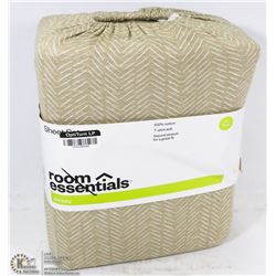 ROOM ESSENTIALS JERSEY SHEET SET (XL TWIN)