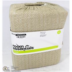 ROOM ESSENTIALS JERSEY SHEET SET (XL TWIN)