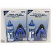Image 1 : LOT OF 2 CHALK LINE REEL SETS