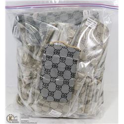 LARGE BAG OF FAUX DESIGNER MULTI USE TRAVEL CASES