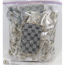 LARGE BAG OF FAUX DESIGNER MULTI USE TRAVEL CASES