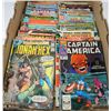 Image 1 : LARGE FLAT OF VINTAGE ASSORTED COMICS