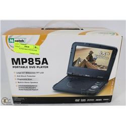 MUSTEK PORTABLE DVD PLAYER.