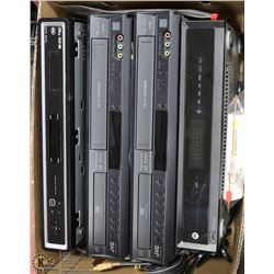 ESTATE BOX WITH TV BOX, DVR AND DVD PLAYERS