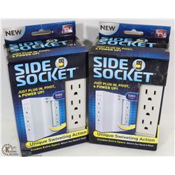 PAIR OF SIDE SOCKETS.