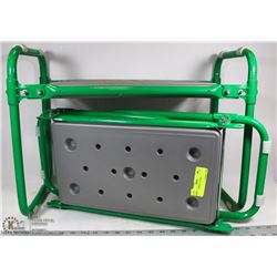 PAIR OF GARDEN STOOLS