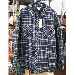 NEW WORK KING FLANNEL INSULATED JACKET SIZE 2XL