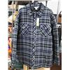 Image 1 : NEW WORK KING FLANNEL INSULATED JACKET SIZE 2XL