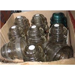 FLAT W/ WHITALL TATUM INSULATORS.