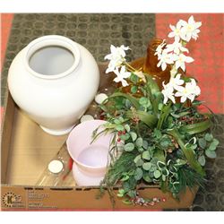 FLAT OF ESTATE VASES