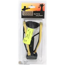 NEW SLINGSHOT WITH AMMO.