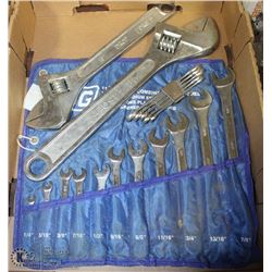 FLAT W/COMBINATION WRENCH SETS