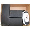 Image 1 : BOX W/SET OF 3 PARADIGM SPEAKERS AND